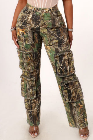 Camo Cargo Pants