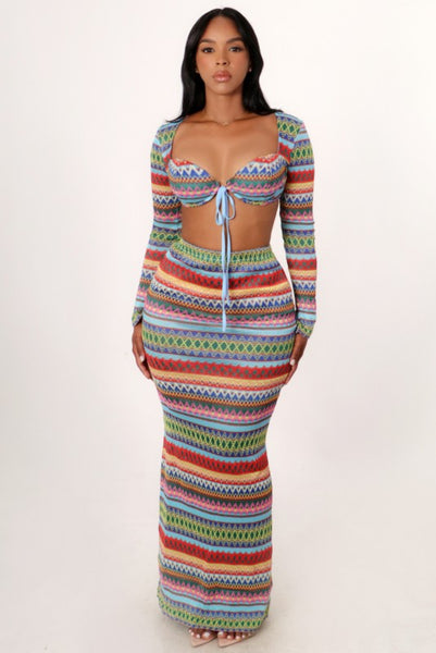 Amaya Skirt Set
