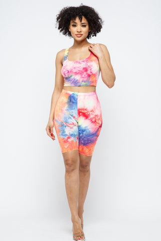 Tye Dye Short Set